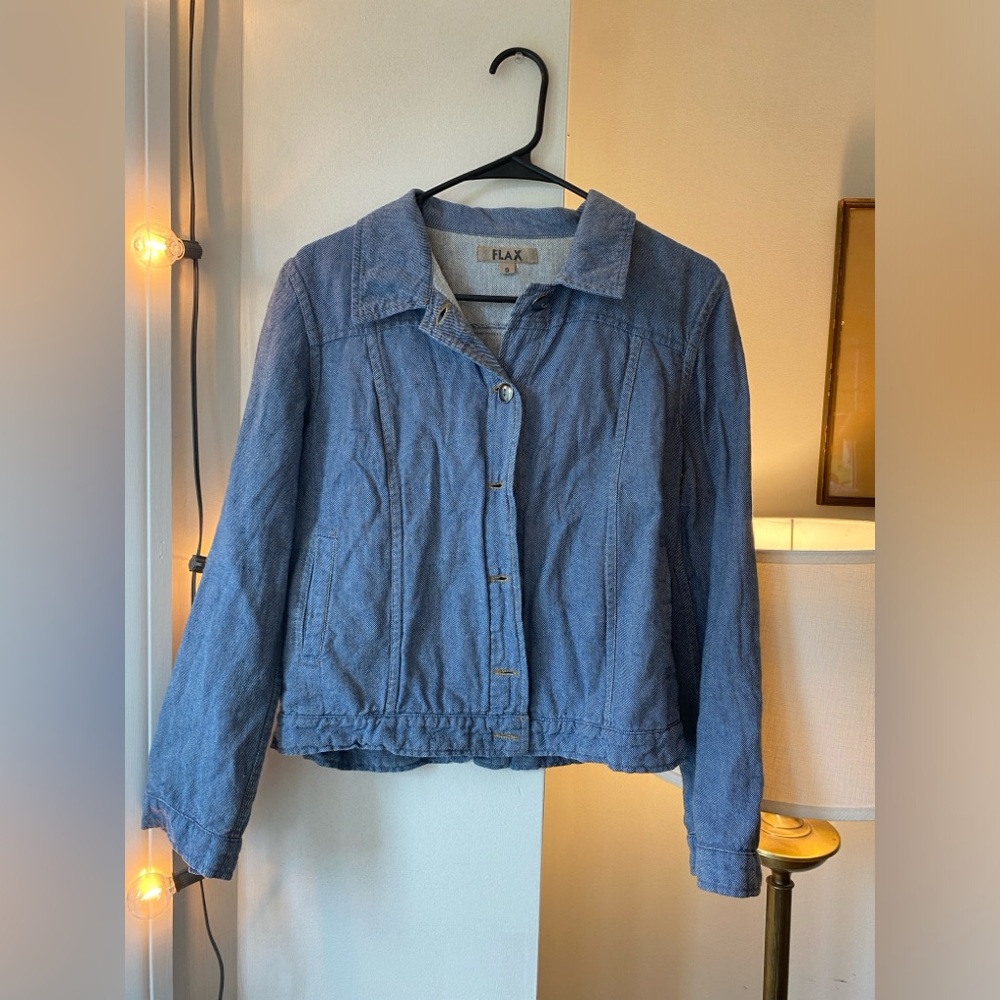 FLAX Chambray Jacket